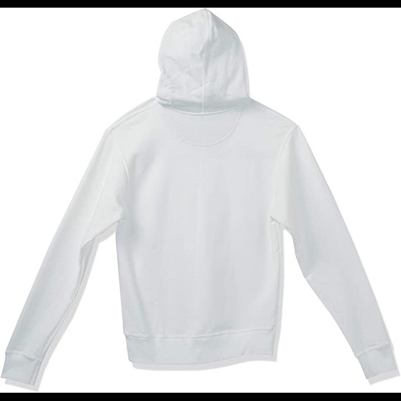 NEW Champion Mens Powerblend Fleece Pullover Hoodie Sweater Multiple Sizes White - Picture 2 of 2